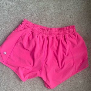 Lululemon pink shorts